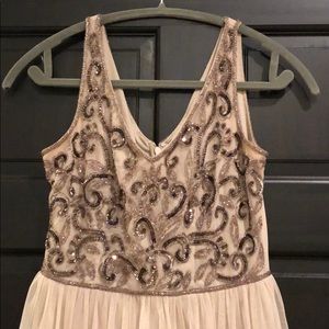 Adrianna Papell beaded gown